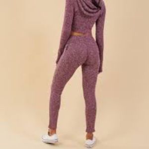 Gymshark slounge NWT deep plum marl